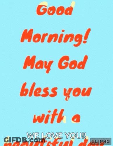 Good Morning Blessings GIF