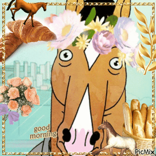 Good Morning Bojack GIF