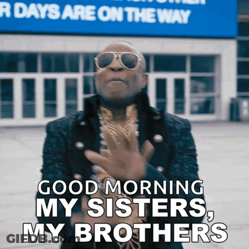 Good Morning Brother Alex Boye GIF