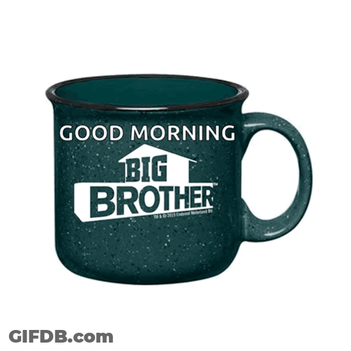 Good Morning Brother Color Changing Mug GIF
