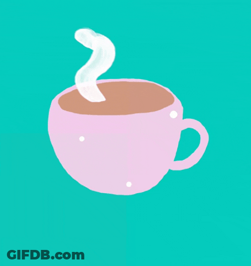 Good Morning Cafe Art GIF