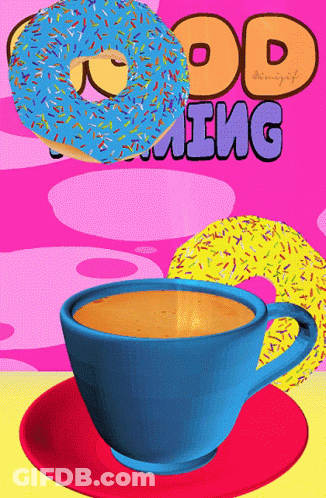 Good Morning Cafe GIF
