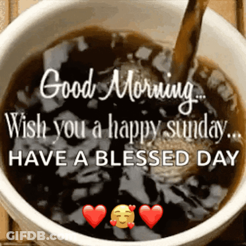 Good Morning Coffee Cup GIF