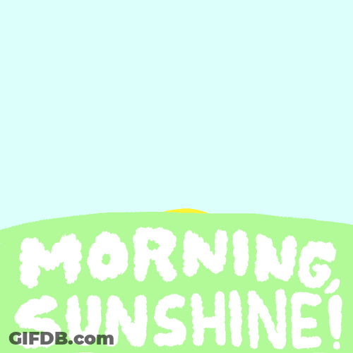 Good Morning Darling Beautiful Sunshine GIF