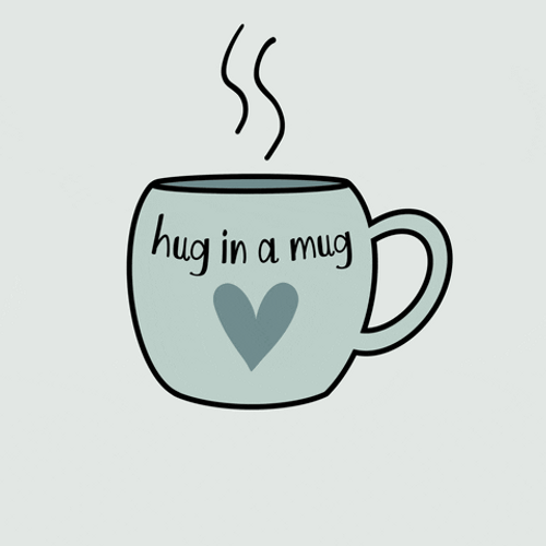 Good Morning Darling Hug In Mug GIF