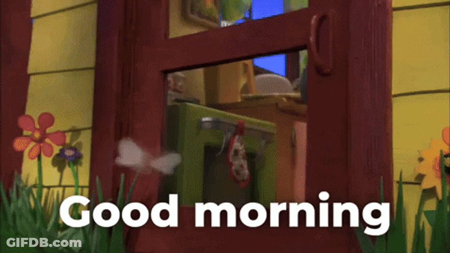 Good Morning Darling Lively Puppets GIF
