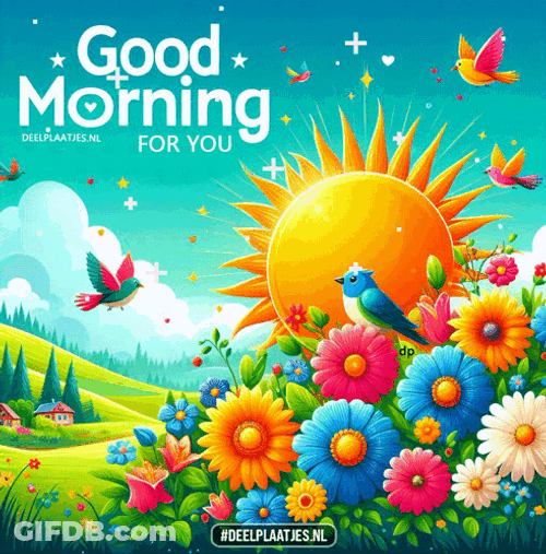 Good Morning Deelplaatjesnl GIF