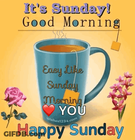 Good Morning Easy Like Sunday Morning GIF