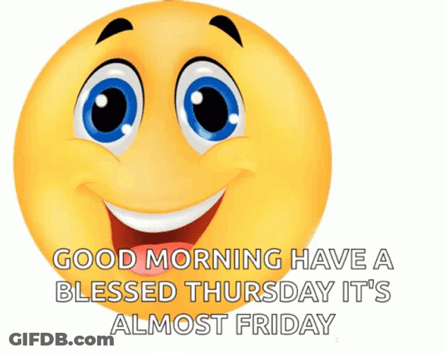 Good Morning Emoji Have A Blessed Day GIF