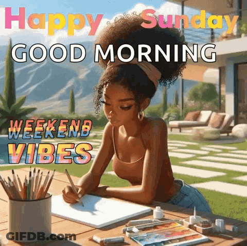 Good Morning Enjoy Your Sunday God Bless GIF