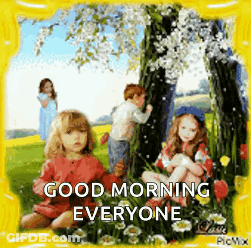 Good Morning Everyone Picnic GIF