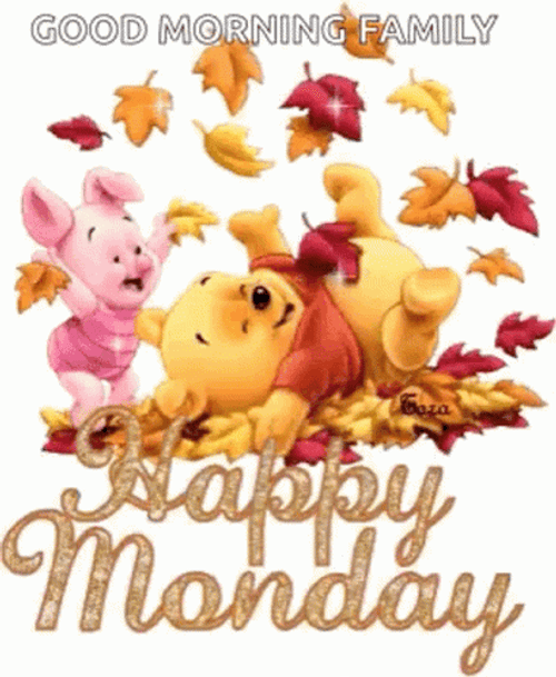 Good Morning Family Happy Monday GIF