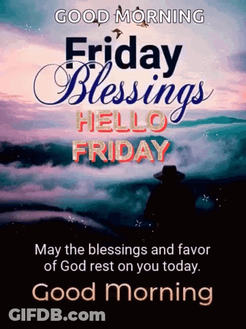 Good Morning Friday Blessings GIF