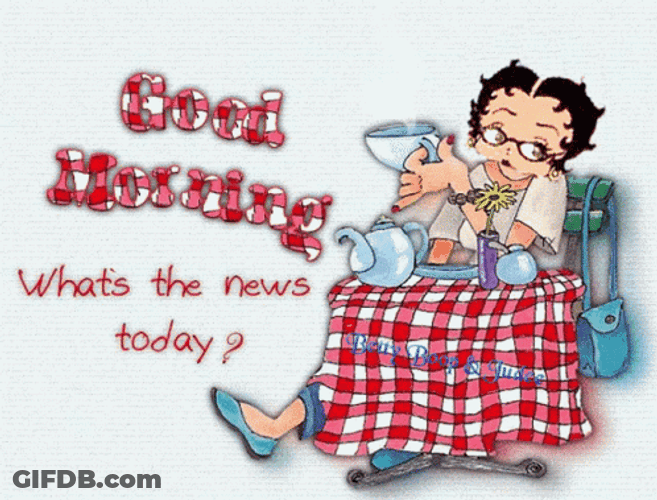 Good Morning Friend Spill The Tea GIF