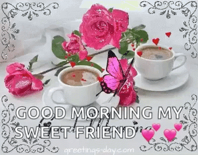 Good Morning Friend Sweet GIF