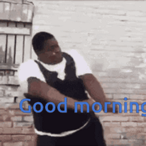 Good Morning Funny Dance GIF
