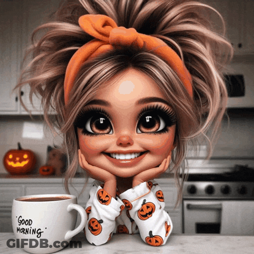 Good Morning Girl Meme GIF