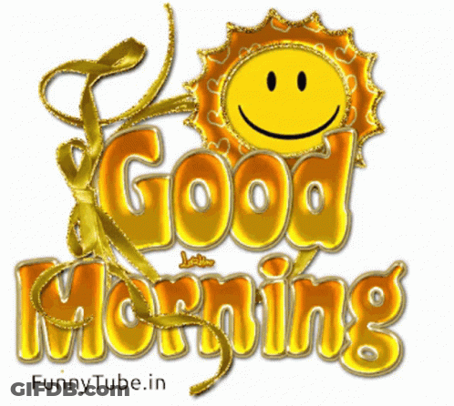 Good Morning Good Day Starts Now GIF