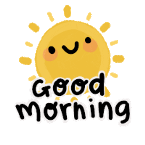 Good Morning Good Morning Love Sticker GIF