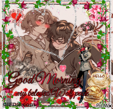 Good Morning Greeting Card GIF