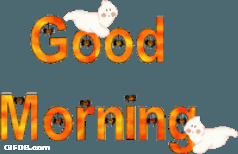 Good Morning Greetings Sticker GIF