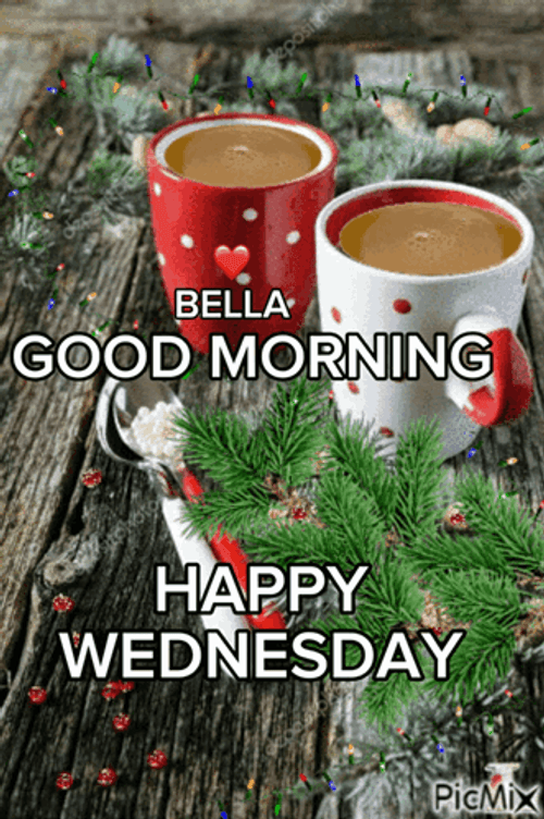 Good Morning Happy Christmas Wednesday GIF