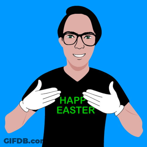 Good Morning Happy Easter From Salvador Sanchez GIF