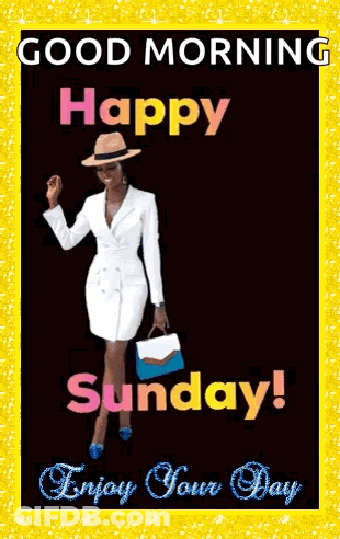 Good Morning Happy Sunday Enjoy Your Day GIF