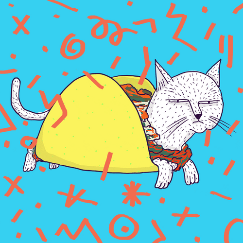 Good Morning Happy Taco Tuesday Grumpy Cat GIF
