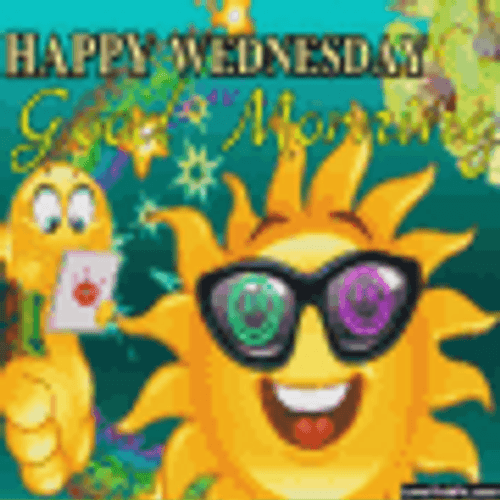 Good Morning Happy Wednesday Sun Shades Cool Thumbs Up GIF