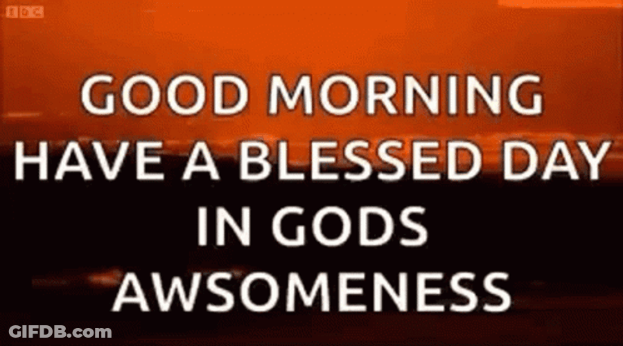 Good Morning Have A Blessed Day GIF
