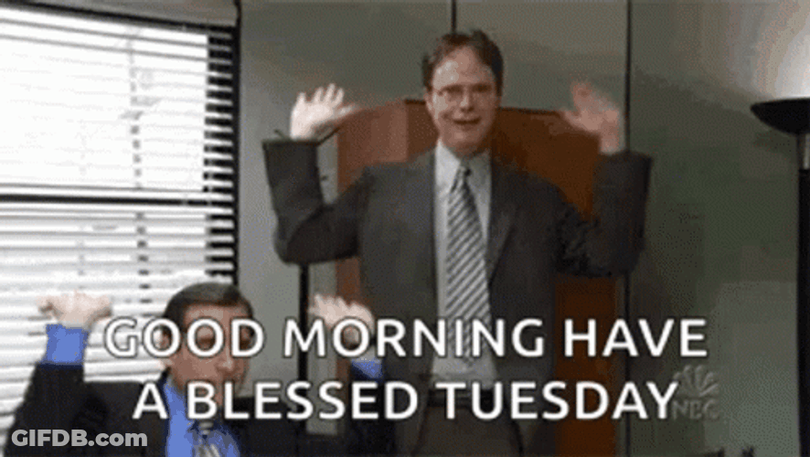 Good Morning Have A Blessed Tuesday GIF