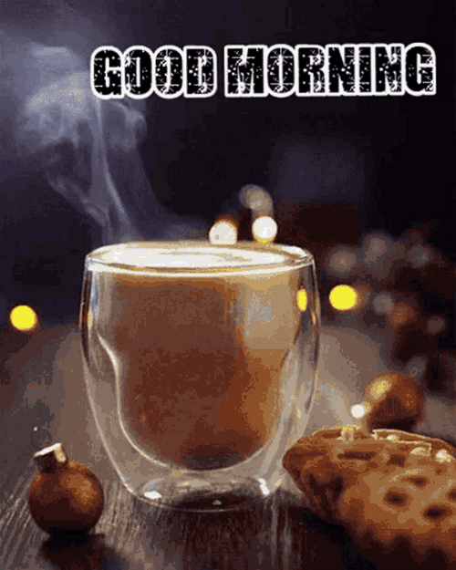Good Morning Hot Coffee GIF