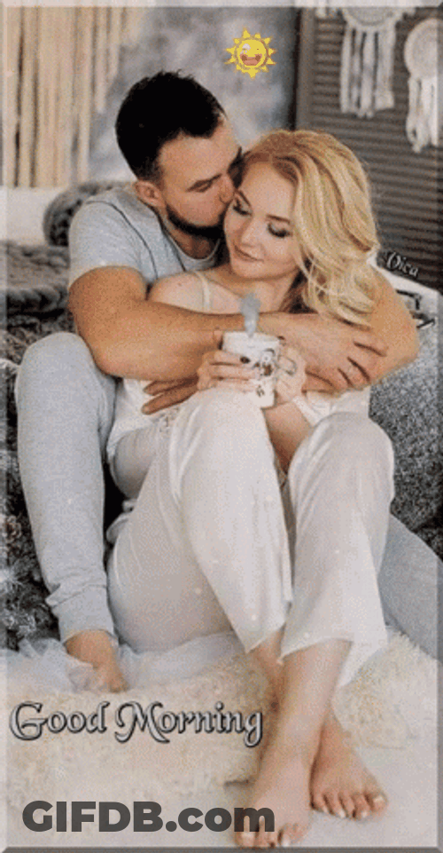 Good Morning Hugs And Kisses Back Hug GIF