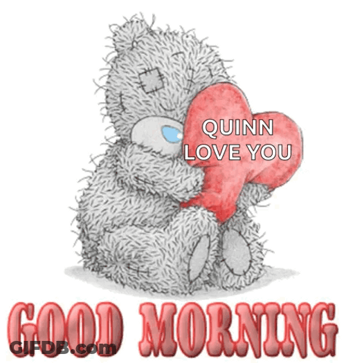 Good Morning Hugs Teddy Bear Sticker GIF