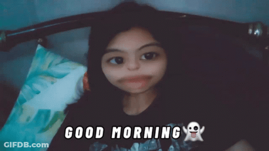 Good Morning In Sign Language Camera Filter GIF