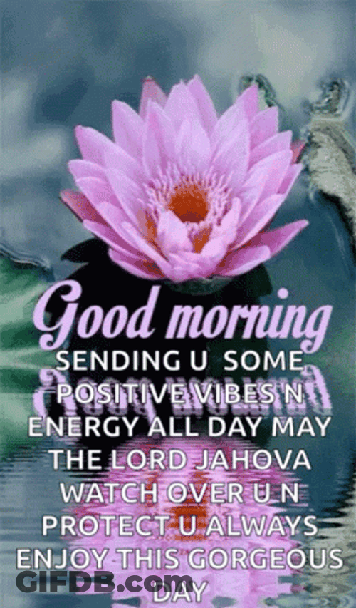 Good Morning Inspirational Positive Vibes GIF