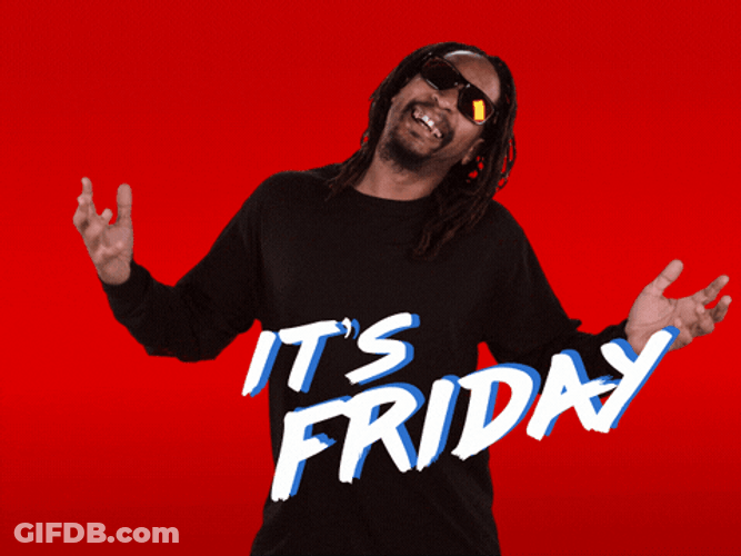Good Morning It's Friday Happy Dance Lil Jon GIF