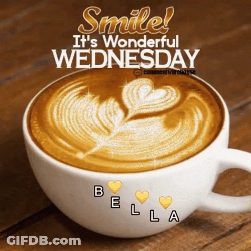 Good Morning It's Wednesday Coffee Espresso GIF