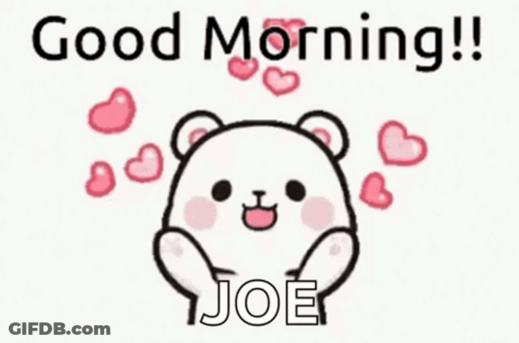 Good Morning Joe In Sign Language GIF