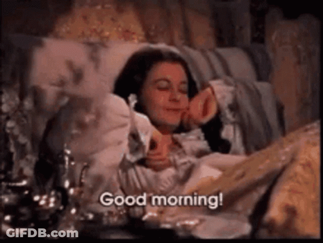 Good Morning Just Waking Up GIF