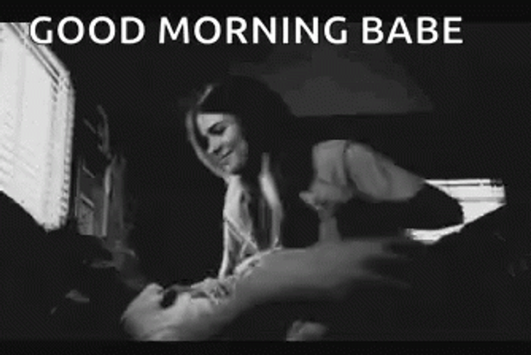 Good Morning Kiss Couple Cuddle GIF