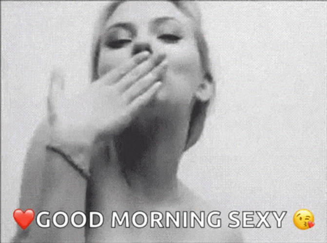 Good Morning Kiss Scarlett Johansson GIF