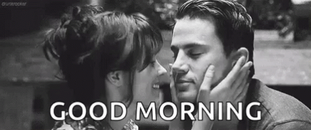 Good Morning Kiss Sweet Couple GIF