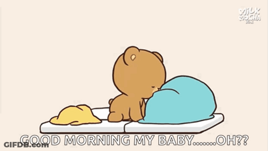 Good Morning Kisses My Baby GIF