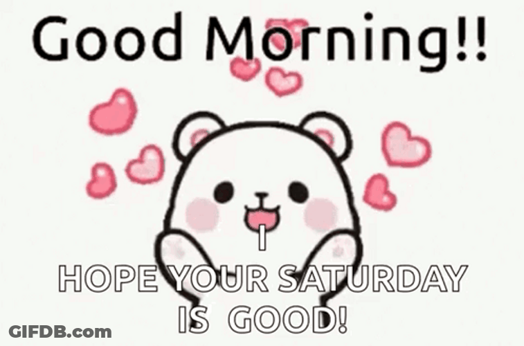 Good Morning Lazy Saturday GIF