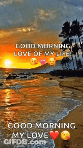 Good Morning Love Of My Life Good Morning My Love GIF