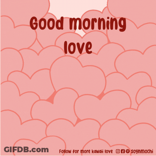 Good Morning Love Poster With Corgi GIF