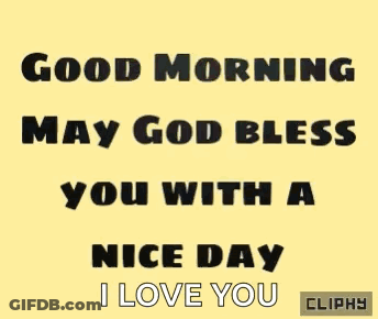 Good Morning May God Bless You GIF