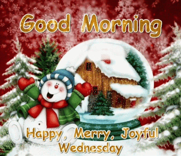 Good Morning Merry Christmas And Joyful Wednesday GIF